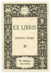 Exlibris-Nr.  274