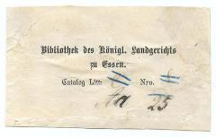 Exlibris-Nr.  279