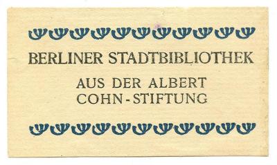 Exlibris-Nr.  343