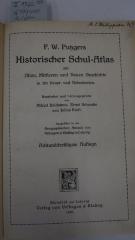 II 1962 2. Ex.: Historischer Schul-Atlas (1916)