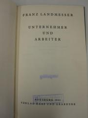 MB 3541: Unternehmer und Arbeiter (1931)