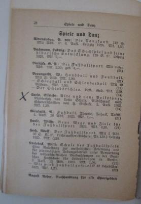  Tanzspiele und Singtänze (1908);- (Blasig, Richard), Von Hand: Annotation. 