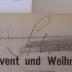 - (Schmidt, Erich), Von Hand: Autogramm, Name; 'Schmidt'. 