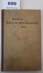  Gesänge für höhere Lehranstalten (1923)
