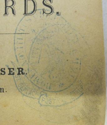  Vierstimmige Männerchöre für den Schulgebrauch (o.J.);- (St. Gerlach;St. Gerlach), Stempel: Name, Ortsangabe, Abbildung; 'Domus novitiatus oblat[...]
O.M.I.
St. Gerlach Post[...]'.  (Prototyp)