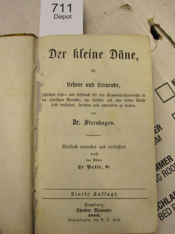  Der kleine Däne : für Lehrer und Lernende (1856)
