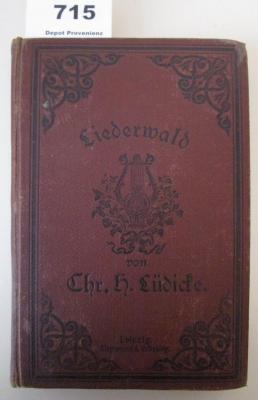  Liederwald : Lieder für deutsche Schulen (1898)