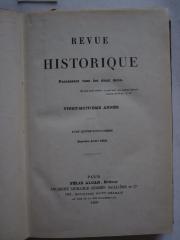 Aa 1158: Revue Historique : Paraissant tous les deux mois : Janvier-Avril 1903 (1903)