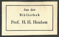 Exlibris-Nr.  523