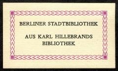 Exlibris-Nr.  518