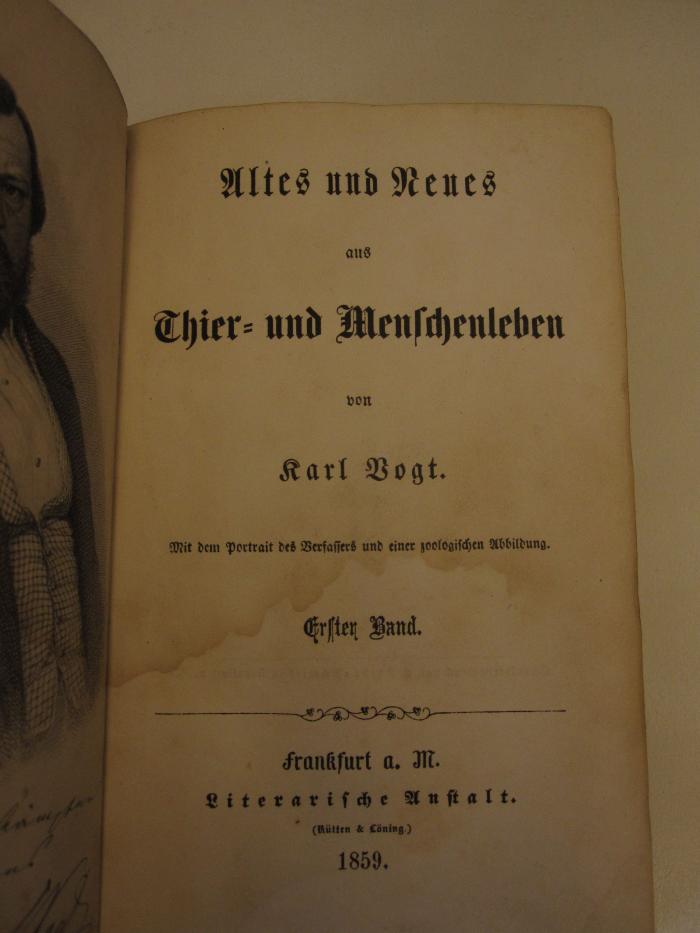 A 120 : Altes und Neues aus Thier- und Menschenleben (1859)