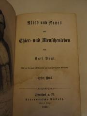 A 120 : Altes und Neues aus Thier- und Menschenleben (1859)