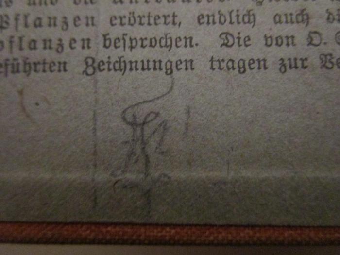 Homeri Ilias (1899);- (unbekannt), Von Hand: Annotation, Notiz, Zeichen. 