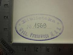 - (Polen. Ministerstwo Spraw Zagranicznych. Wydział Prasowy), Stempel: Berufsangabe/Titel/Branche, Name; 'Biblioteka Wydz, Prasowego M. S. Z. No '.  (Prototyp)