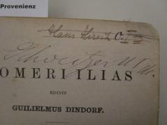 - (Schweitzer, [?]), Von Hand: Name, Notiz, Nummer; 'Schweitzer UIM.'. 