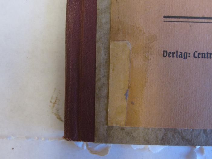  Geschichte des deutschen Buch- und Zeitschriftenhandels (1914);- (unbekannt), Etikett: Signatur; '[...]'. 