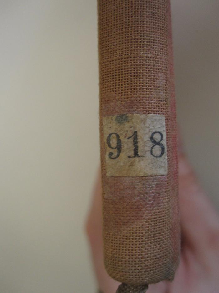 MB 13664: Ein Sonderheft der Gesellschaft zu Karl Kautskys 70. Geburtstag (um 1924);- (Redaction "Vorwärts"), Etikett: Signatur; '918'. 