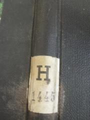 - (Redaction "Vorwärts"), Etikett: Signatur; 'H 1445'. 