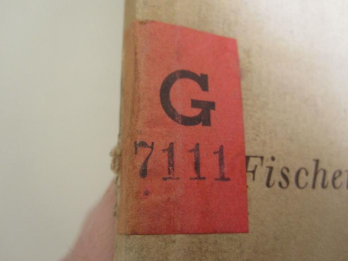 MB 5252: Cannes und Genua : Vier Reden zum Reparationsproblem (1922);- (Redaction "Vorwärts"), Etikett: Signatur; 'G 7111'. 