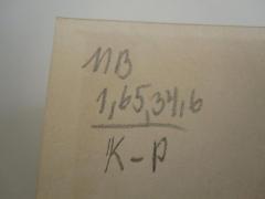 - (Franz-Mehring-Bibliothek), Von Hand: Signatur; 'MB 1,65,34,6/K-P'. 