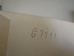 - (Redaction "Vorwärts"), Von Hand: Signatur; 'G 7111'. 