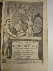  [Comoediae] Publii Terentii, Carthaginiensis Afri, Comoediae Sex : post optimas editiones emendatae (1644)