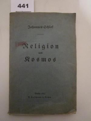  Religion und Kosmos (1911)