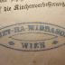 - (Bet ha-Midrasch Wien), Stempel: Name, Berufsangabe/Titel/Branche, Ortsangabe; 'Bet-Ha-Midrasch Wien'.  (Prototyp)