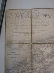  Neueste Post-Karte durch ganz Deutschland, Helvetien, Ober-Italien, Oestreich, Ungarn, Pohlen, Preußen, Dänemark, Holland und Frankreich bis Paris (1826)