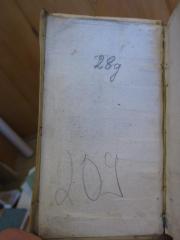 - (St. Bonifatiuskloster Hünfeld. Bibliothek), Von Hand: Signatur; '28g'. 
