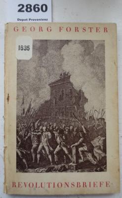 MB 1635;MB 5,42 F-R ; ;: Revolutionsbriefe (1925)