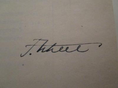  Reichsgesetzblatt : Teil 1 (1939);- (Scheel, F.), Von Hand: Autogramm, Name; 'F. Scheel'. 