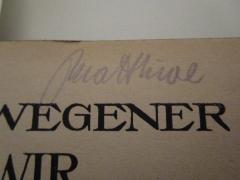 G47 / 2705 (Matthiae[?], [?]), Von Hand: Autogramm, Name; 'Matthiae'. 