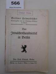  Das Invalidenhausviertel in Berlin (1912)