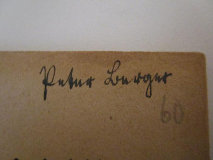  Märkische Sagen (o.J.);- (Berger, Peter), Von Hand: Autogramm, Name; 'Peter Berger'. 
