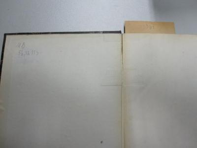 MB 10791: Der Vorwärts-Konflikt : Gesammelte Aktenstücke ([1905]);- (Franz-Mehring-Bibliothek), Von Hand: Signatur; 'MB 56,32113'. 