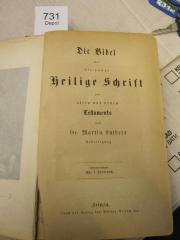  Die Bibel oder die ganze Heilige Schrift des alten und neuen Testaments (o.J.)