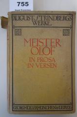  Meister Olof (Ausgabe in Prosa und Versen) (1917)