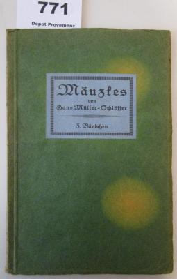  Mäuzkes : 3. Bändchen (1916)