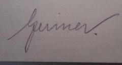 - (Heimer[?], [?]), Von Hand: Autogramm, Name; 'Heimer'. 