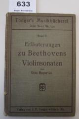  Erläuterungen zu Beethovens Violinsonaten (1915)