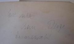 - (Braun, Käthe), Von Hand: Notiz, Annotation; '[...]
Bau u. Pflege
[...]'. 