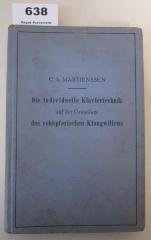  Die individuelle Klaviertechnik auf der Grundlage des schöpferischen Klangwillens (1930)