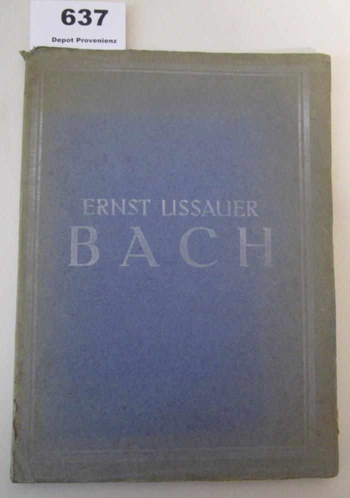  Bach : Idyllen und Mythen (1919)