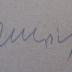 - (Ullrich, [?]), Von Hand: Autogramm, Name; 'Ullrich'.  (Prototyp)