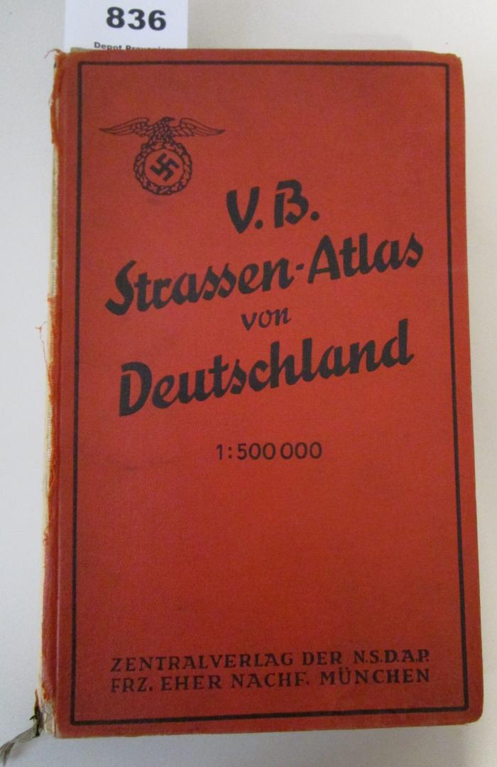  V.B. Strassen-Atlas von Deutschland (1937)
