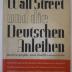 Wall Street und die deutschen Anleihen : Bankierprofite und Publikumsverluste (1933)