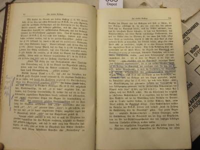  Schulung für die civilistische Praxis (1900);- (Schwenk, Ludwig), Von Hand: Annotation, Annotation. 