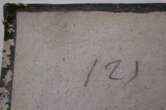  Quellen des Shakespeare in Novellen, Märchen und Sagen : Zweiter THeil (1831);- (unbekannt), Von Hand: Nummer; '121'. 