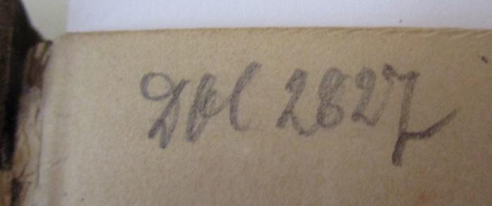  Studien zur Cultur-Geschichte Polens (1866);- (unbekannt), Von Hand: Besitzwechsel: Doublette, Nummer; 'Dbl 2827'. 